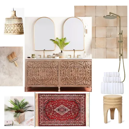 Concept Board Bathroom 1 Interior Design Mood Board by Veronique on Style Sourcebook