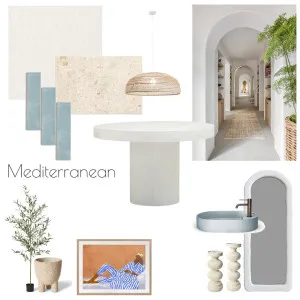 Mediterranean Interior Design Mood Board by cassharris on Style Sourcebook