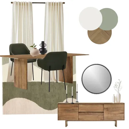 Module 9 - Dining Room Interior Design Mood Board by allie.jardim@gmail.com on Style Sourcebook