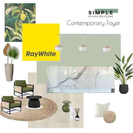 Ray White Entry - Contemporary Interior Design Mood Board by Simplestyling on Style Sourcebook