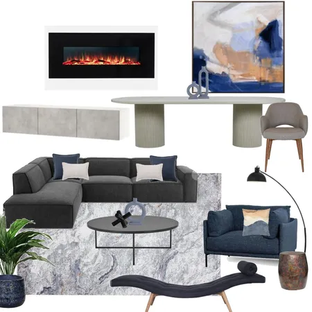The Ipswich Project - Dining/Lounge/Reading area Interior Design Mood Board by The Ginger Stylist on Style Sourcebook