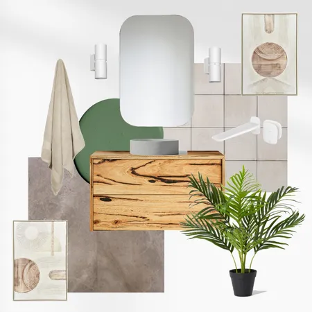Mood Board Monday -  Messmate Vanity & Pingelly SC Interior Design Mood Board by The Blue Space on Style Sourcebook