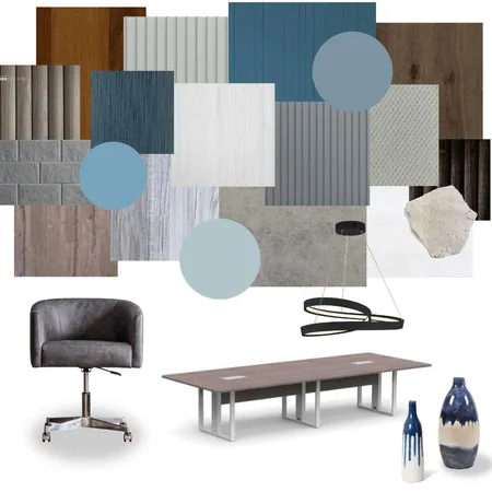 Office Meeting Room Interior Design Mood Board by tugceserfice on Style Sourcebook