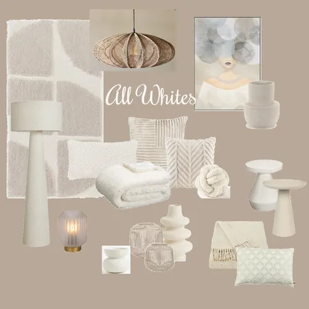 Shoppinglist creme-wit Interior Design Mood Board by JudithBovens on Style Sourcebook