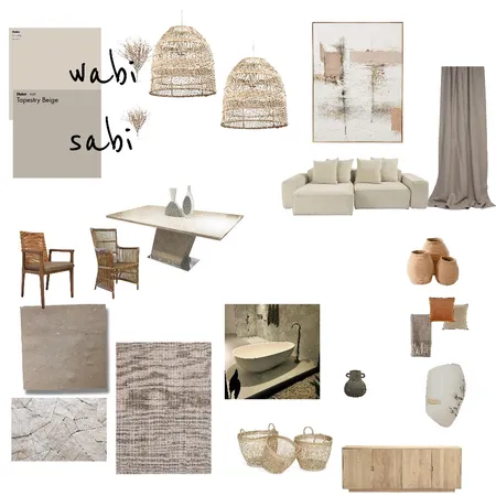Wabi Sabi assignment Interior Design Mood Board by Uandeloro@hotmail.ca on Style Sourcebook