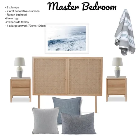 Master Bedroom Unit 21 Interior Design Mood Board by LaraMcc on Style Sourcebook