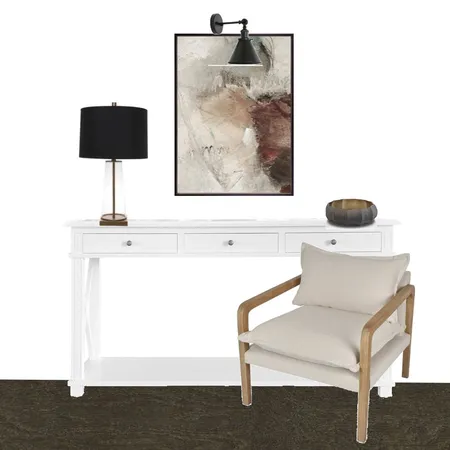 Desk area / Console in Family Room V1 Interior Design Mood Board by adrianapielak on Style Sourcebook