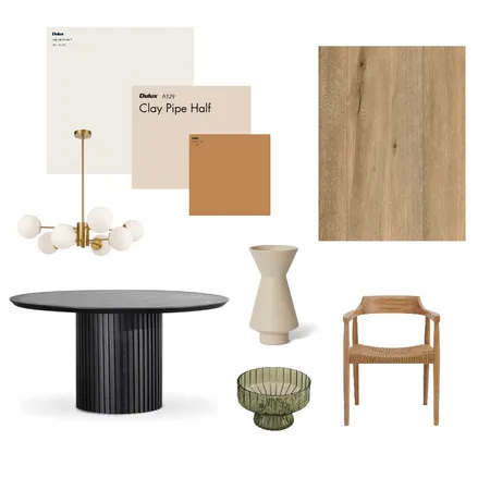 Dining room scandi moody Interior Design Mood Board by Stilleben Interior Design on Style Sourcebook