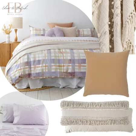 Bed Linen Option 1 Interior Design Mood Board by Eden & Birch Design Studio on Style Sourcebook