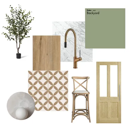 green kitchen Interior Design Mood Board by tyseer on Style Sourcebook