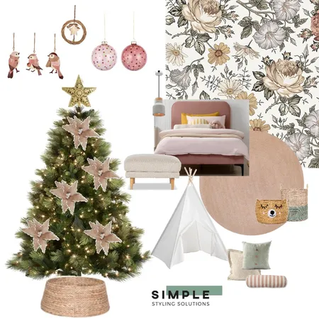 Woodland Christmas tree Interior Design Mood Board by Simplestyling on Style Sourcebook