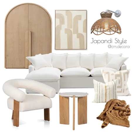Japandi Style Interior Design Mood Board by Cm decora on Style Sourcebook
