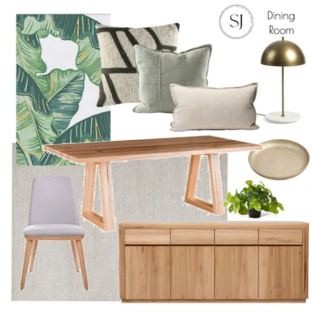 Dining Room - Luisa Option 1 Interior Design Mood Board by Studio Jeanni on Style Sourcebook