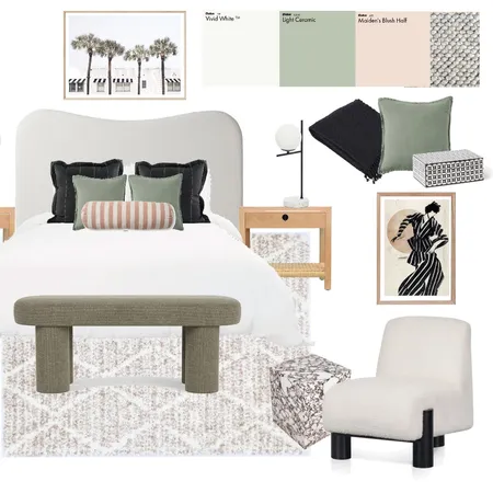 Luxe Bedroom Interior Design Mood Board by Eliza Grace Interiors on Style Sourcebook