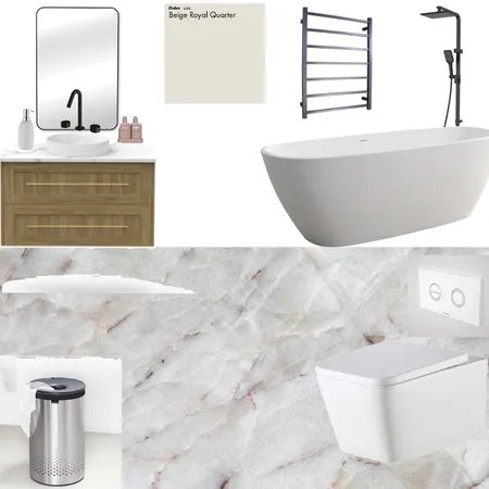 BATHROOM Interior Design Mood Board by Kwtsas on Style Sourcebook