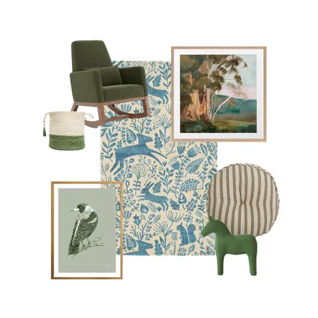 green kids Interior Design Mood Board by nialswanson@gmail.com on Style Sourcebook