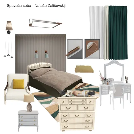 Spavaća soba - prva korekcija - Nataša Zališevskij Interior Design Mood Board by Fragola on Style Sourcebook
