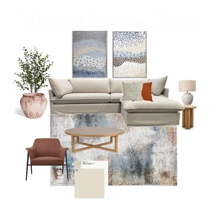 Relaxed Living Room Interior Design Mood Board by LN Interiors on Style Sourcebook