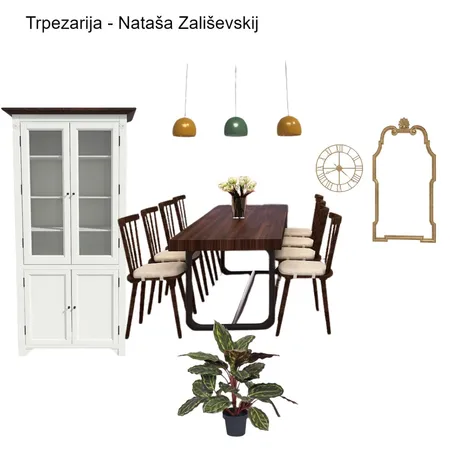 Trpezarija - Nataša Žalisevskij - prva korekcija mood board Interior Design Mood Board by Fragola on Style Sourcebook