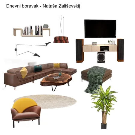 Nataša Žalisevskij - dnevna soba mood board - prva korekcija Interior Design Mood Board by Fragola on Style Sourcebook