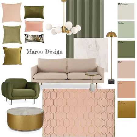 Maroo Design - Living Room Interior Design Mood Board by MarooDesign on Style Sourcebook