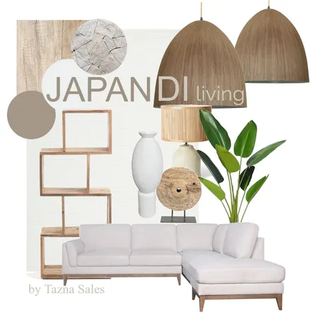 Japandi living Interior Design Mood Board by tazsal on Style Sourcebook
