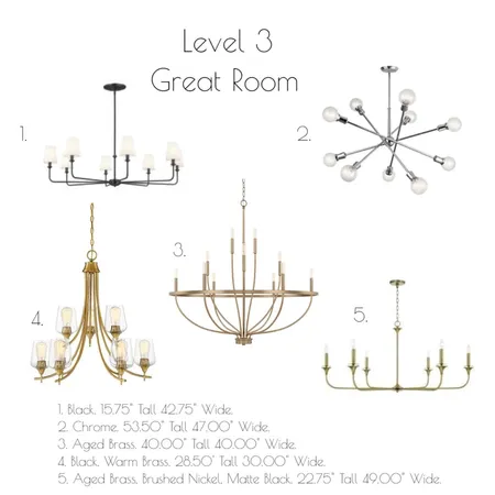 Level 3 Great Room Interior Design Mood Board by jallen on Style Sourcebook