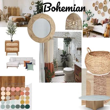 Bohemian - Mood Board Interior Design Mood Board by ivannaallen on Style Sourcebook