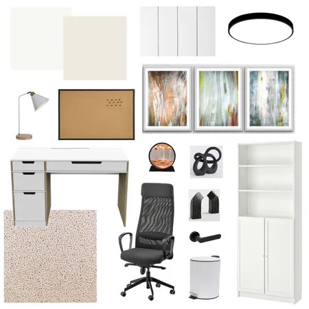 Office 1 Interior Design Mood Board by Michaela.Adams on Style Sourcebook