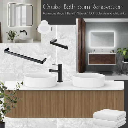 Orakei Bathroom- 1 Interior Design Mood Board by Natalie Holland on Style Sourcebook