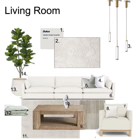 Living room Interior Design Mood Board by Livderome on Style Sourcebook