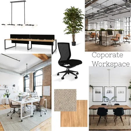 Corporate Workspace Interior Design Mood Board by Chelsea.R on Style Sourcebook