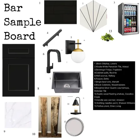 Bar project Interior Design Mood Board by alana2324 on Style Sourcebook