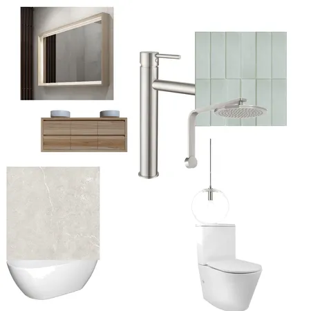 Modern Bath Interior Design Mood Board by sermowens on Style Sourcebook