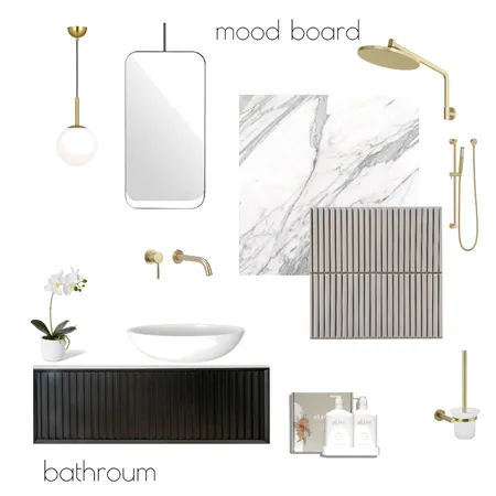 bathroum Interior Design Mood Board by balodimou on Style Sourcebook