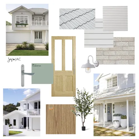 Hamptons Unit Façade Interior Design Mood Board by Jas and Jac on Style Sourcebook