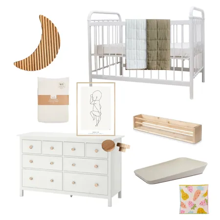 baby nursery Interior Design Mood Board by tiarnahmason on Style Sourcebook