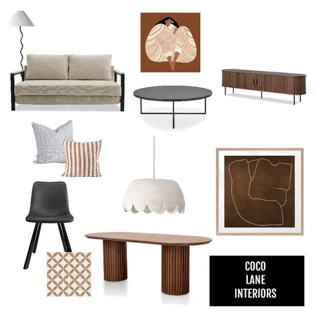 Mount Lawley family lounge/Dining Interior Design Mood Board by CocoLane Interiors on Style Sourcebook