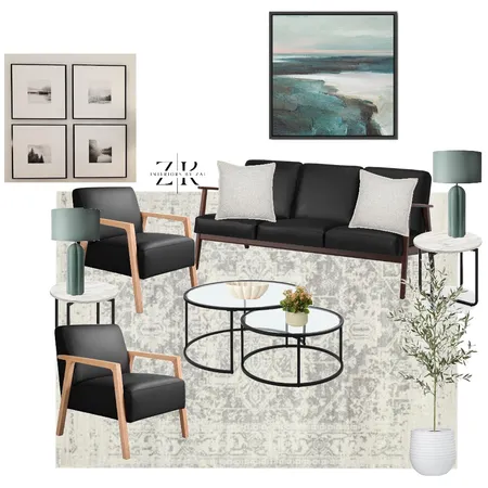 70s living room Interior Design Mood Board by Interiors By Zai on Style Sourcebook