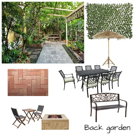 Drafted backyard Interior Design Mood Board by bvilasinee on Style Sourcebook