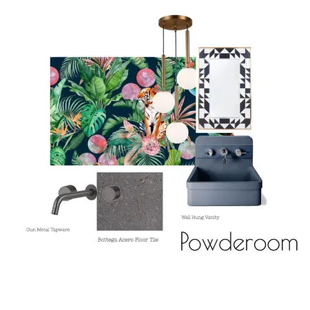 Powder room Interior Design Mood Board by Boutique Yellow Interior Decoration & Design on Style Sourcebook