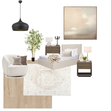 Master Bedroom Interior Design Mood Board by Luxuryy on Style Sourcebook