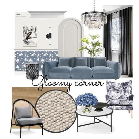 Gloomy corner Interior Design Mood Board by MiraKab on Style Sourcebook
