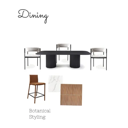 Dining Room Interior Design Mood Board by Botanical Styling & Design on Style Sourcebook