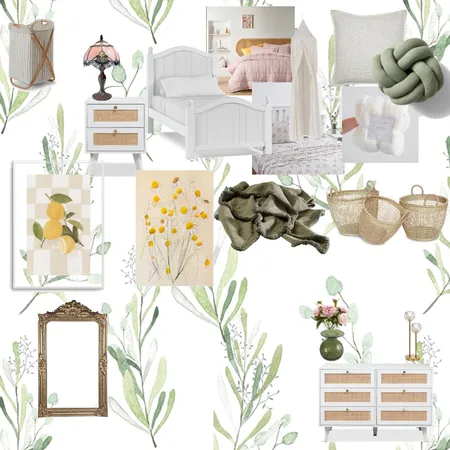 little girl bedroom Interior Design Mood Board by kyliecraig on Style Sourcebook