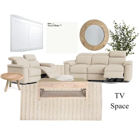 TV SPACE - CAROLE Interior Design Mood Board by Naomi Bielenberg on Style Sourcebook