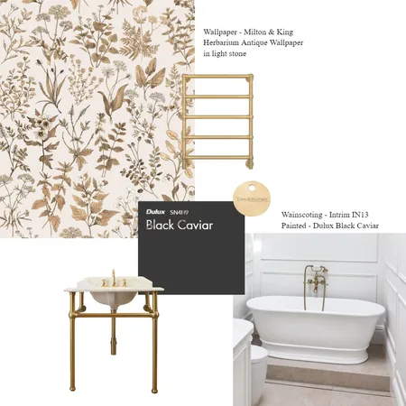 Classic Bathroom Interior Design Mood Board by KMR on Style Sourcebook