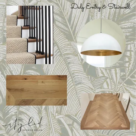 Daly Entry & Stairwell Interior Design Mood Board by Styled Interior Design on Style Sourcebook