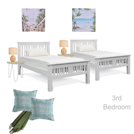 Twin coastal room Interior Design Mood Board by Interiors By Zai on Style Sourcebook