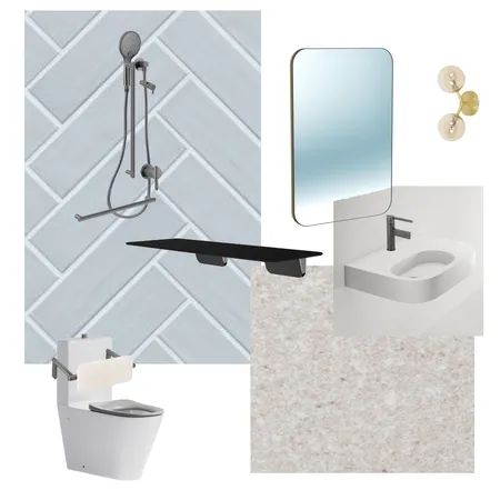 Accessible Bathroom Interior Design Mood Board by melonyleadesigns on Style Sourcebook